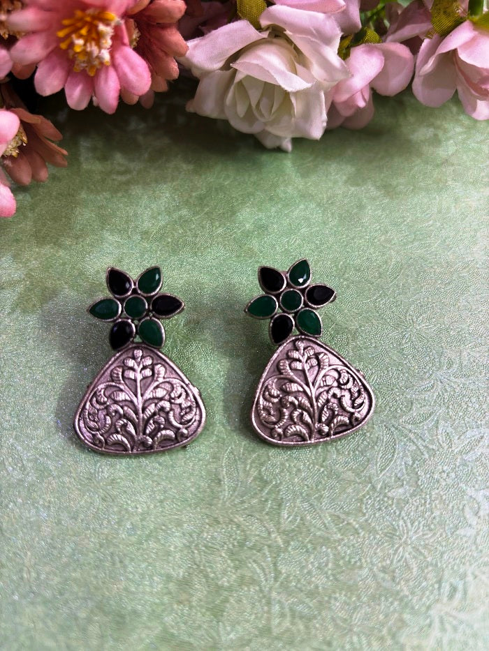 Vintage Floral Earrings