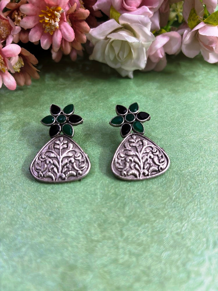 Vintage Floral Earrings