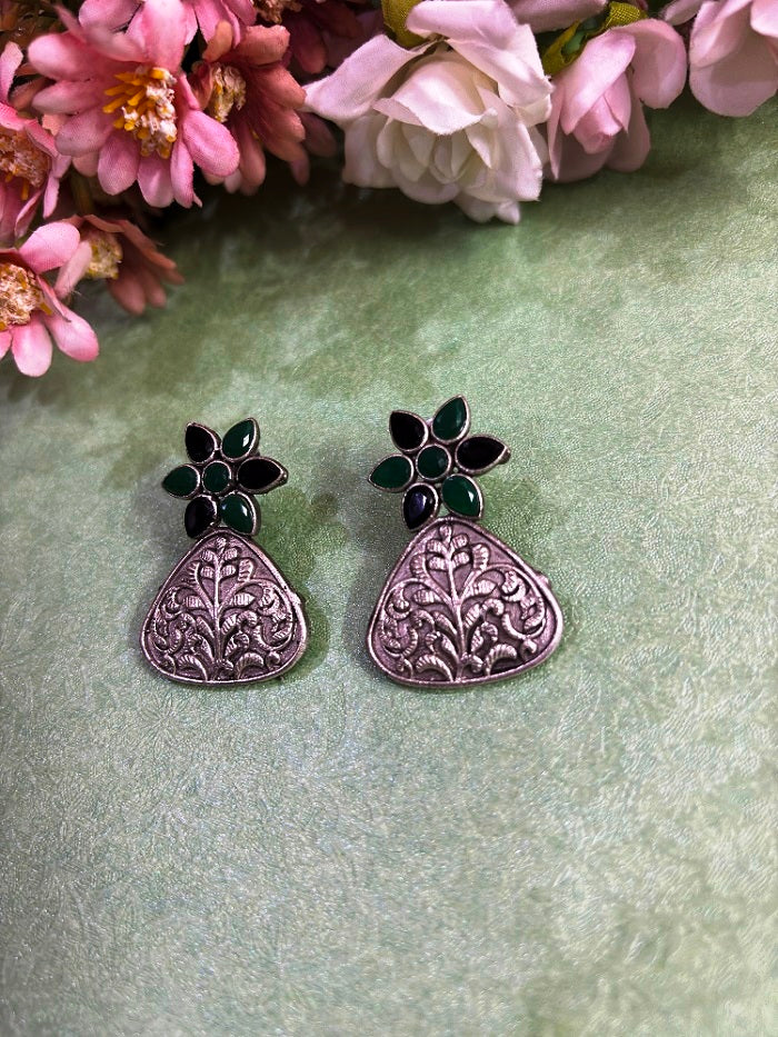 Vintage Floral Earrings