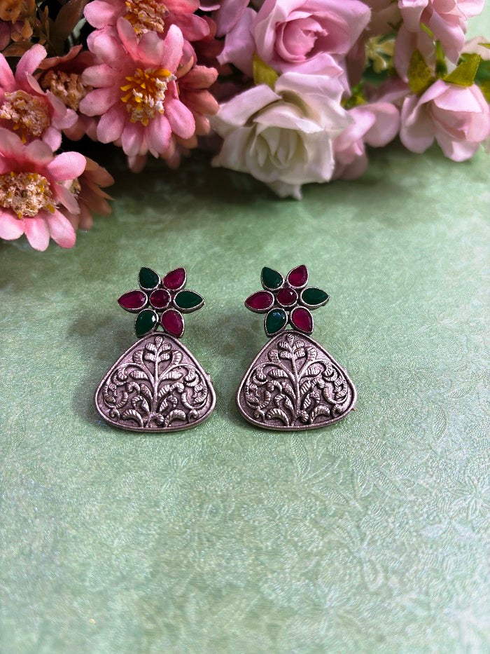 Vintage Floral Earrings