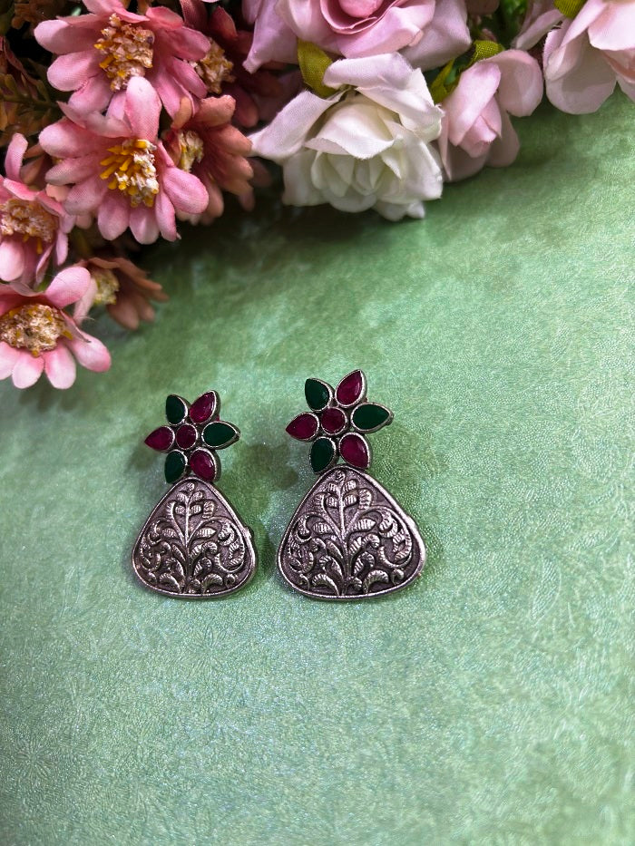 Vintage Floral Earrings