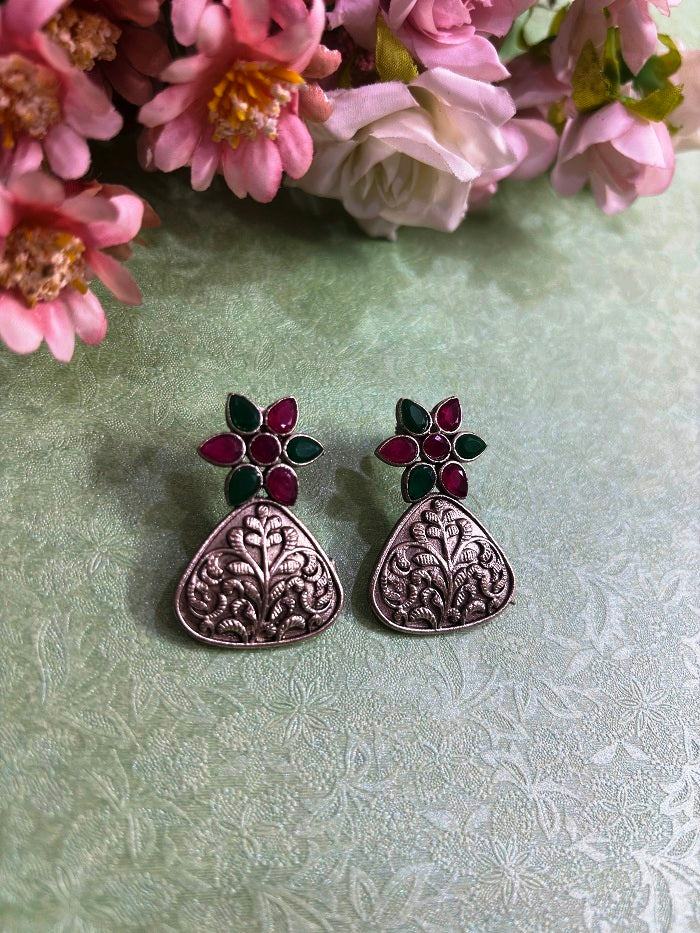 Vintage Floral Earrings