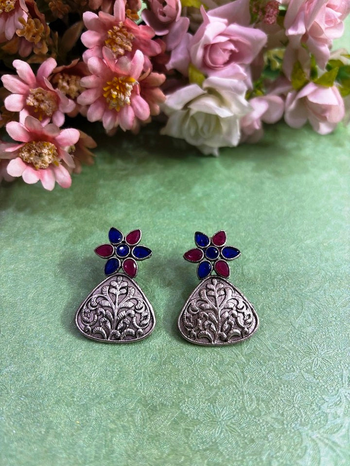 Vintage Floral Earrings