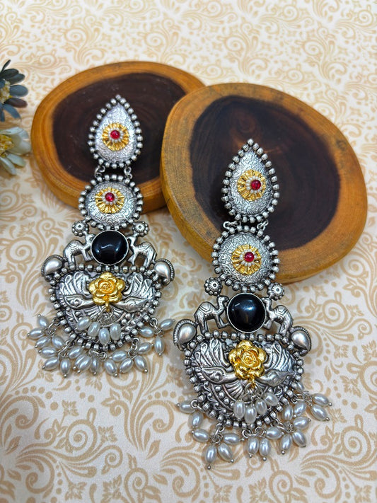 Majestic Rose Heritage Earrings