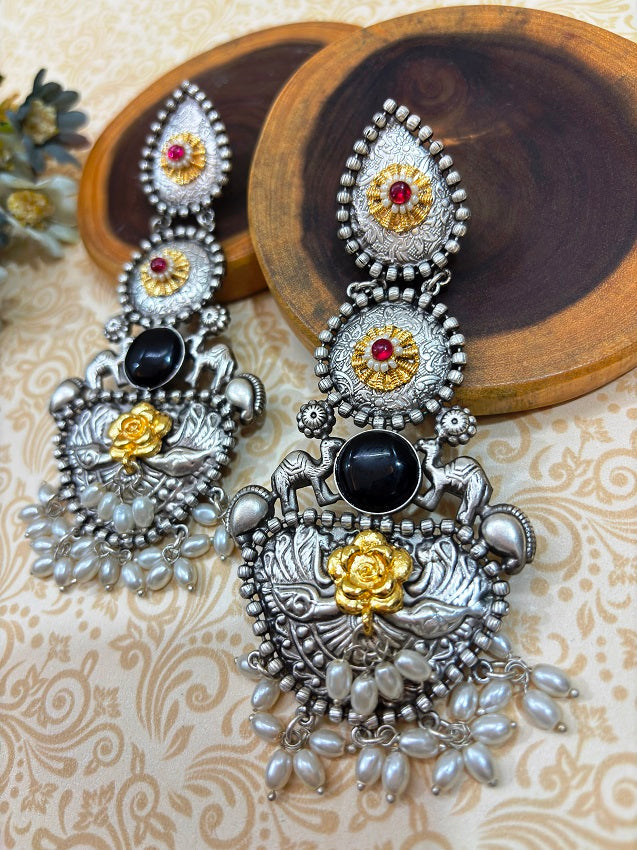 Majestic Rose Heritage Earrings