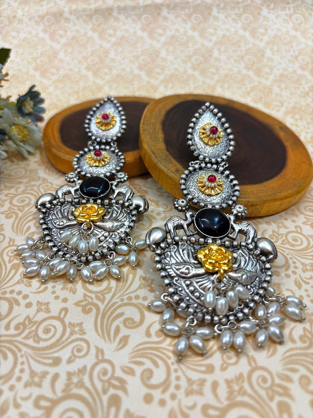 Majestic Rose Heritage Earrings