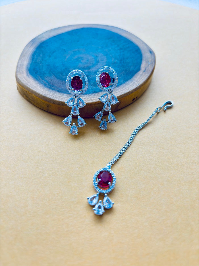Crystal Bloom Jewellery Set