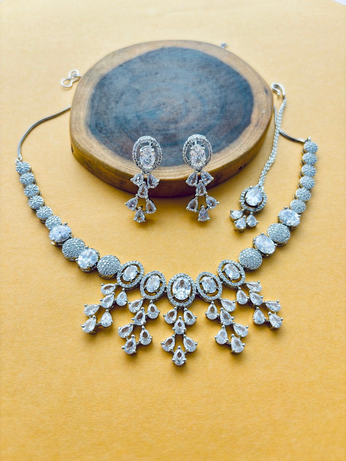 Crystal Bloom Jewellery Set