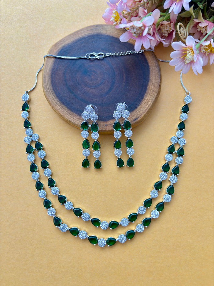 Regal Bloom Necklace Set