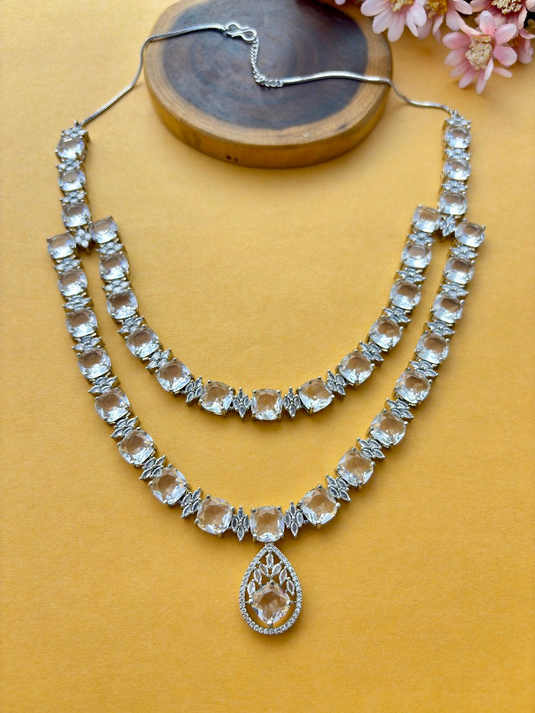 Crystal Grace Necklace Set