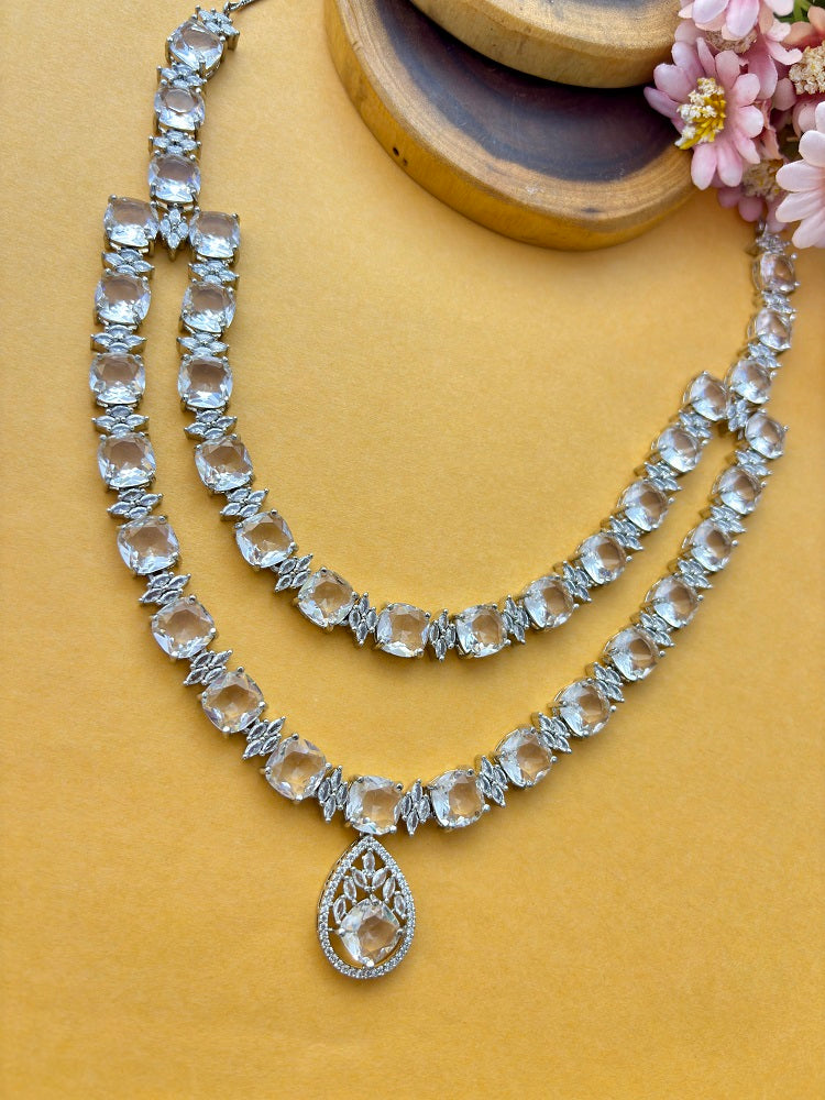 Crystal Grace Necklace Set