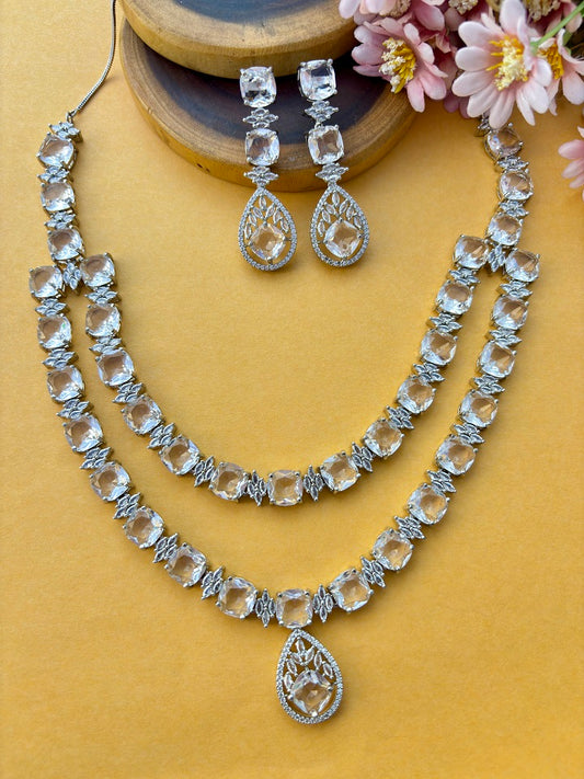 Crystal Grace Necklace Set