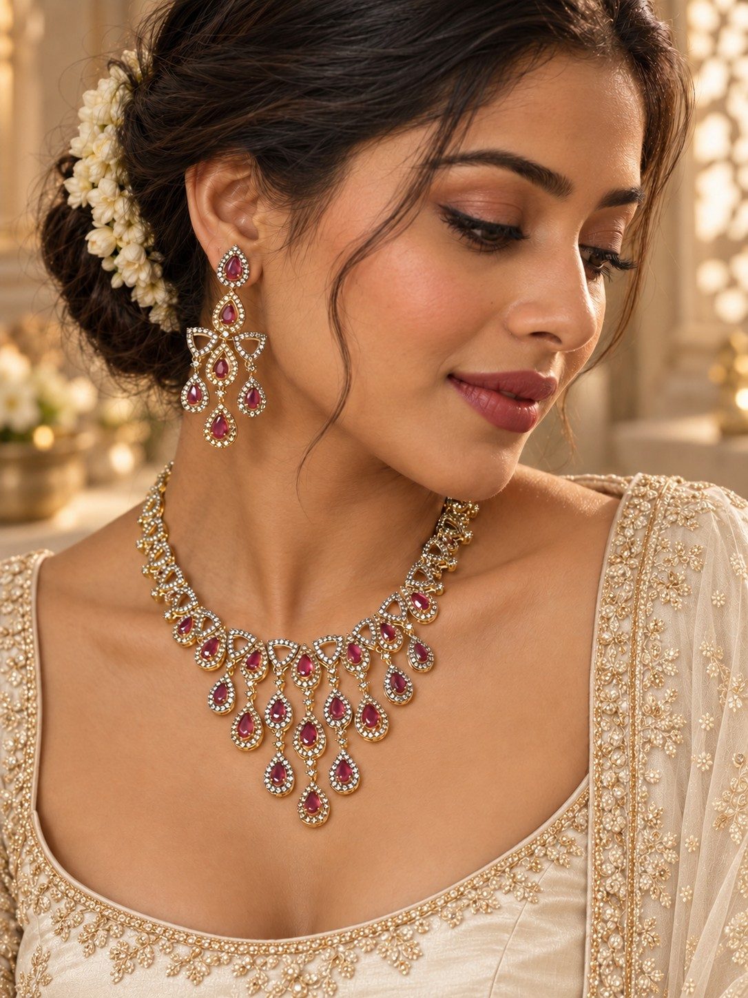 Scarlet Grace Necklace Set