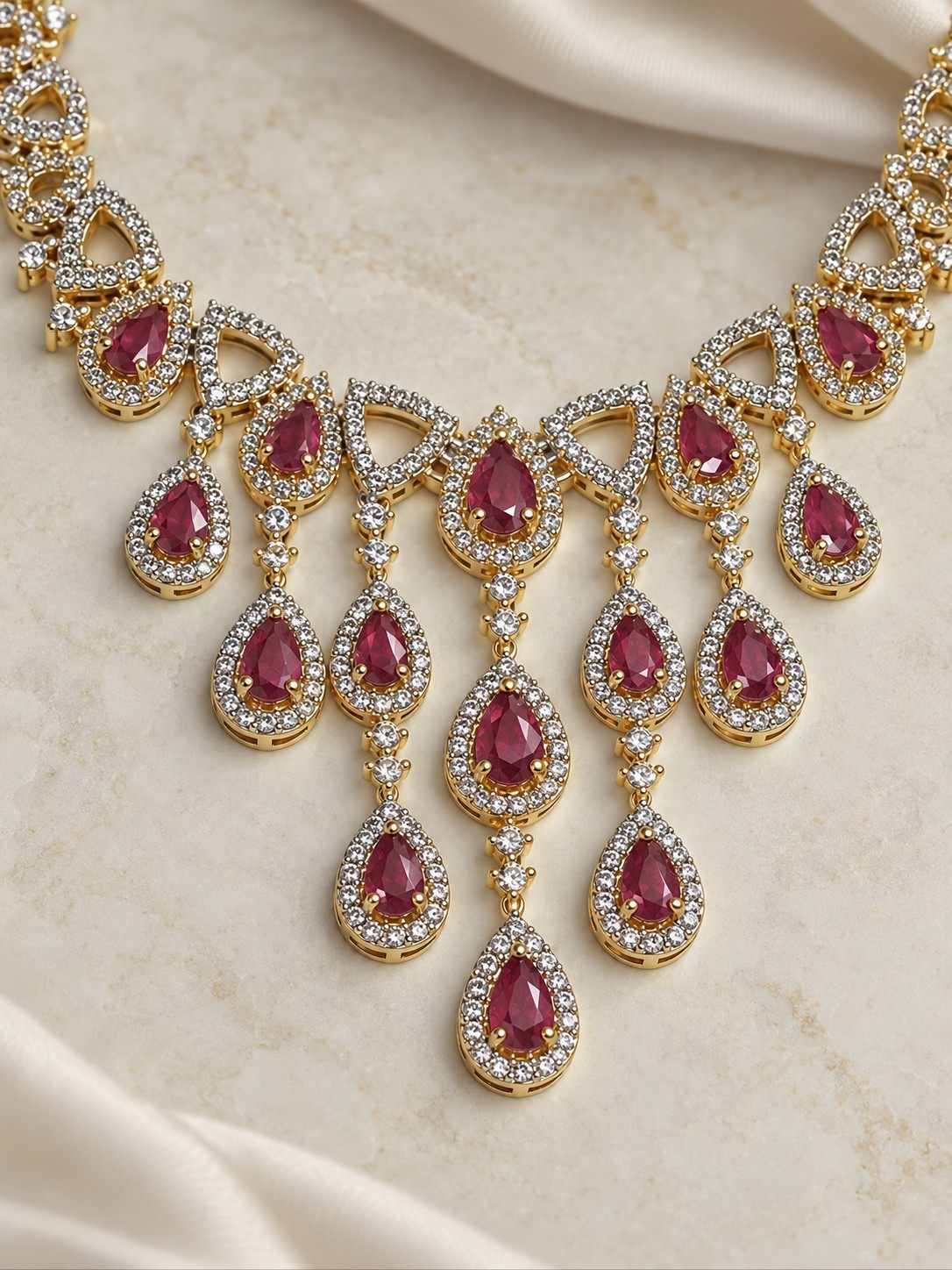 Scarlet Grace Necklace Set