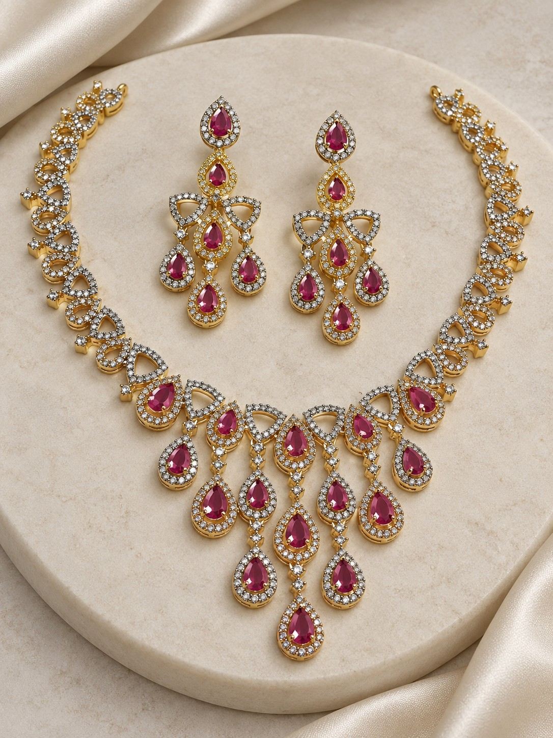 Scarlet Grace Necklace Set