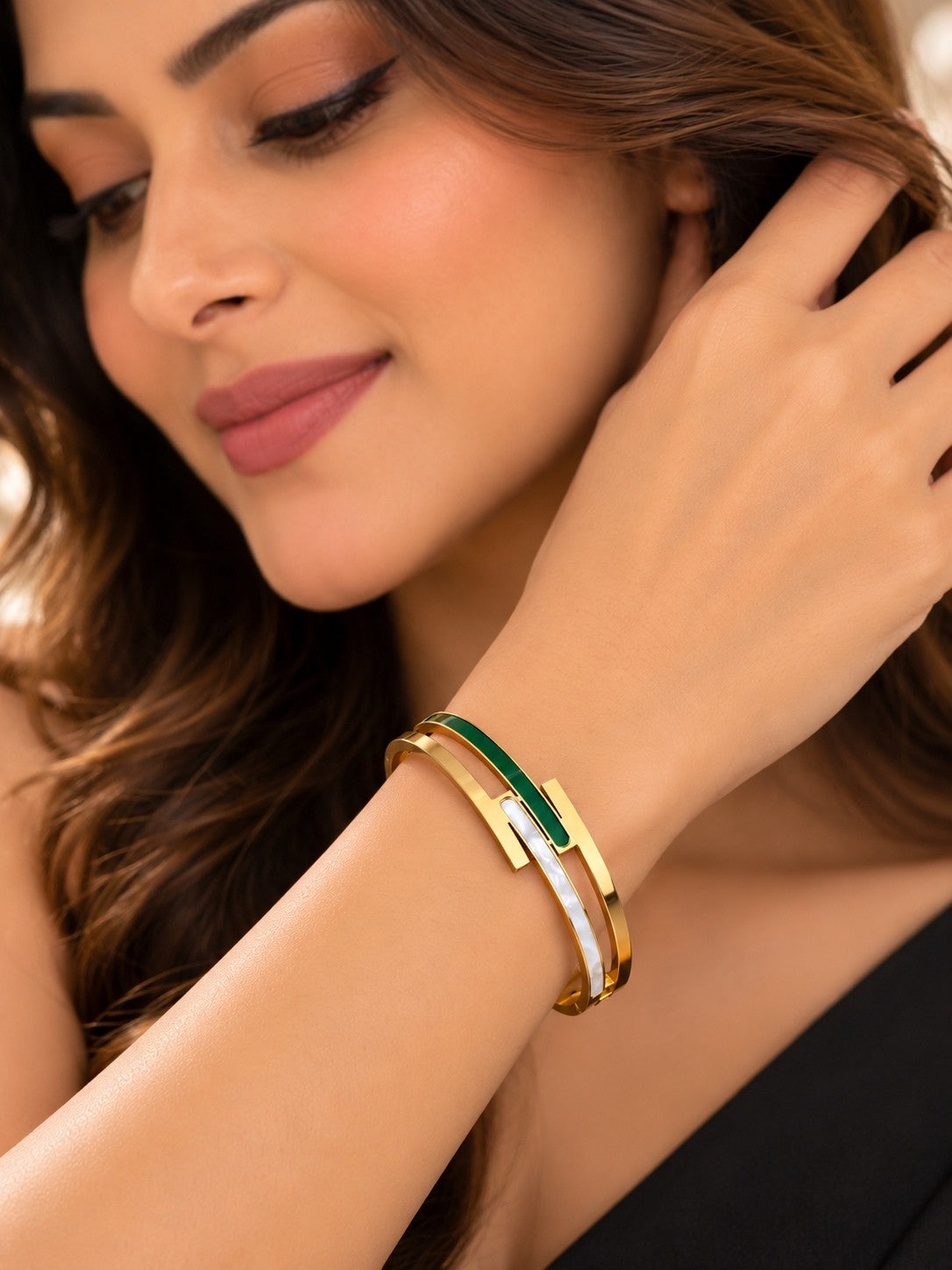 Emerald Glow Bracelet